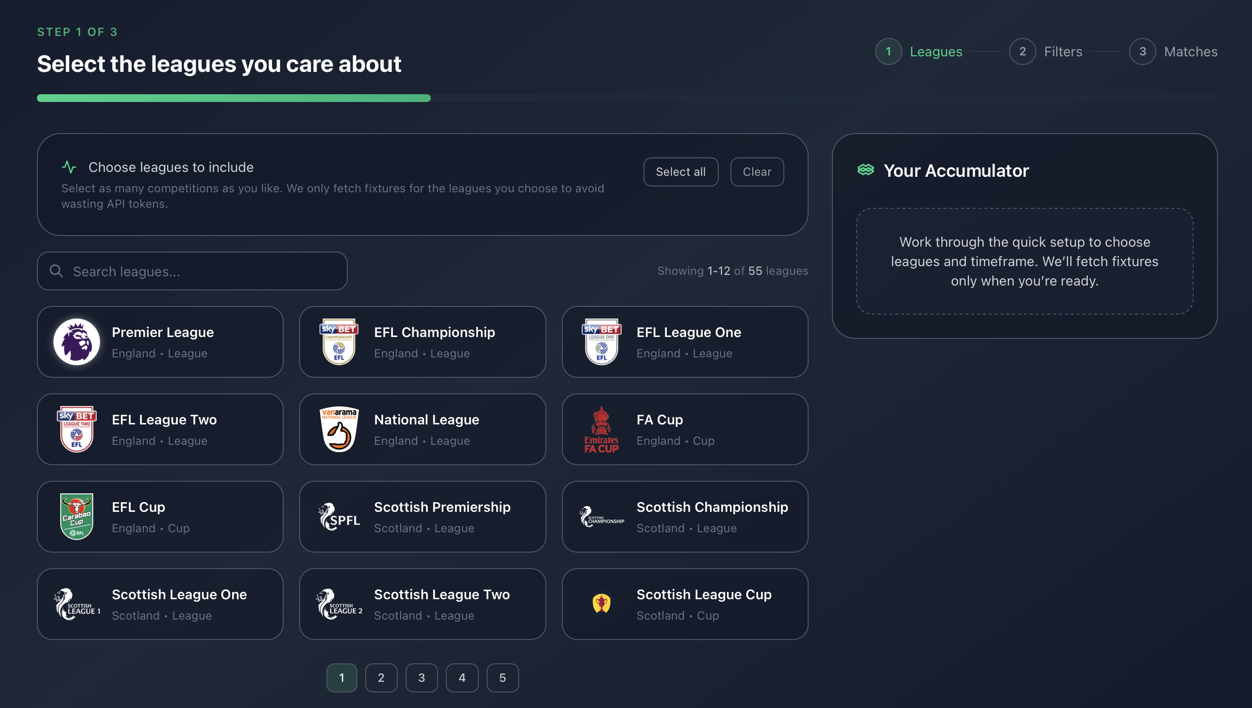 SoccerBot acca builder video preview